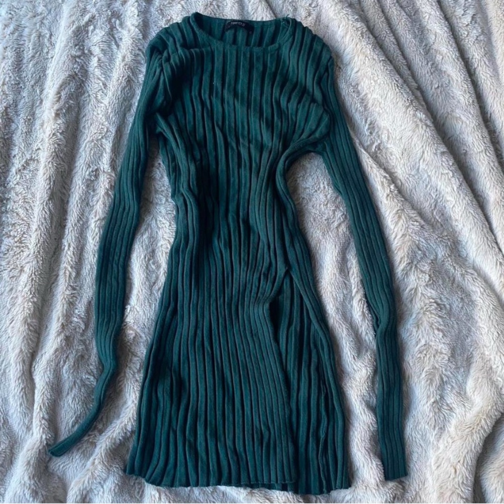 Mini Ribbed Dress